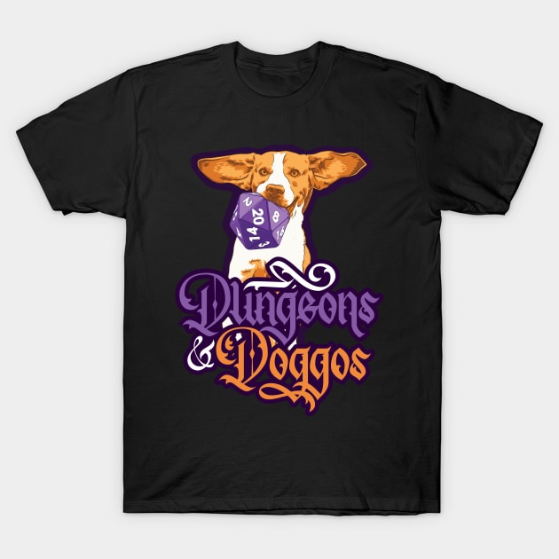 Dungeons and Doggos T-Shirt by polliadesign